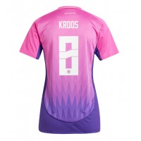 Germany Toni Kroos #8 Replica Away Shirt Ladies Euro 2024 Short Sleeve